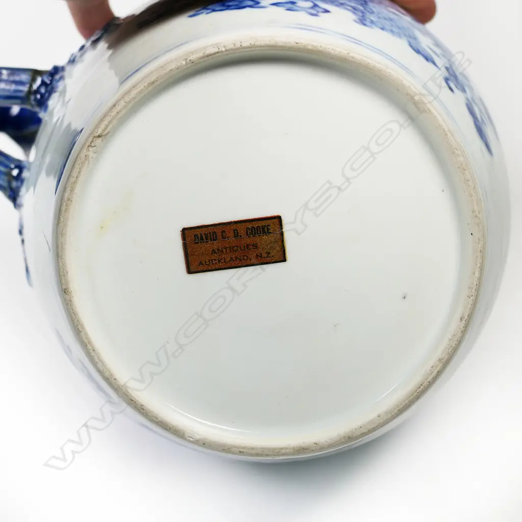 A c1800 Chinese export Fitzhugh cider jug, Image 1++