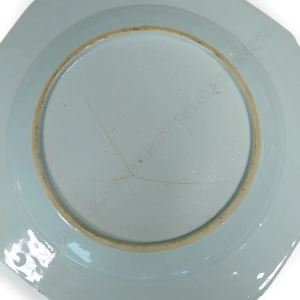 A set of four 18th/19thC Chinese export plates, Image 1++