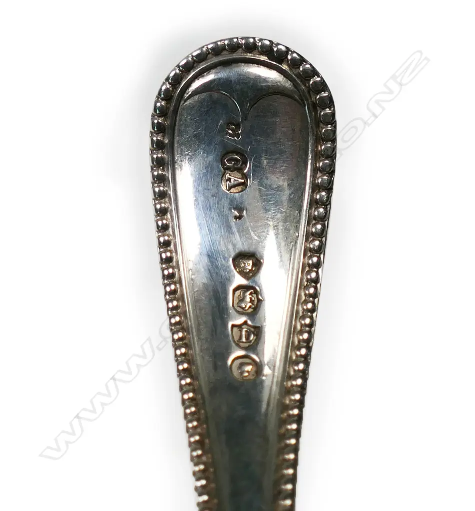 A Victorian silver caddy spoon, Image 1++