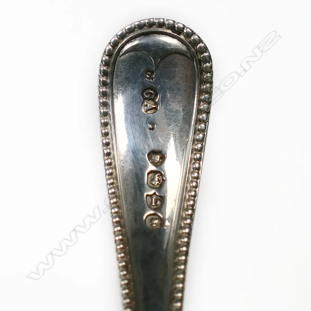 A Victorian silver caddy spoon, Image 1++