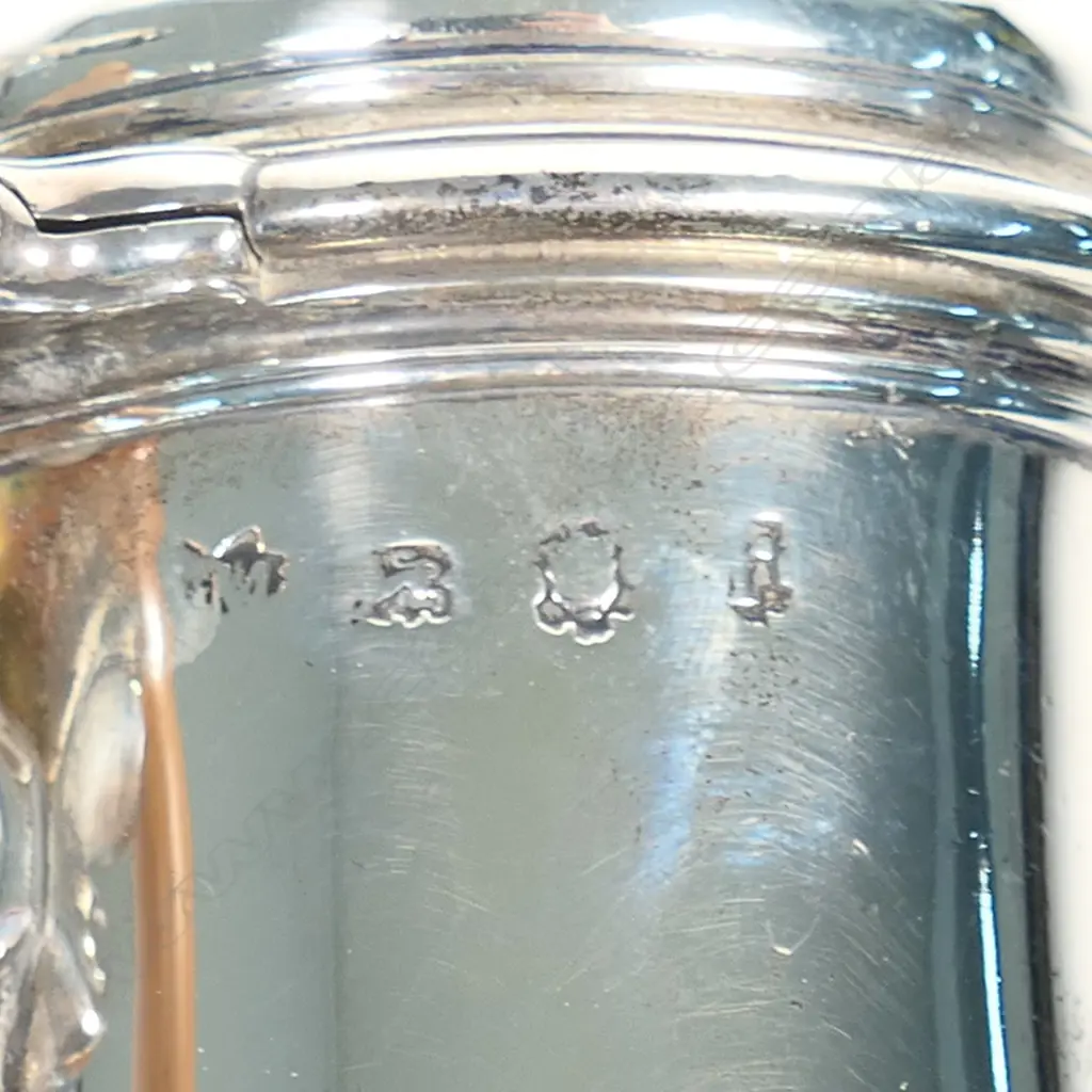 A good George II silver coffee pot, Image 1++