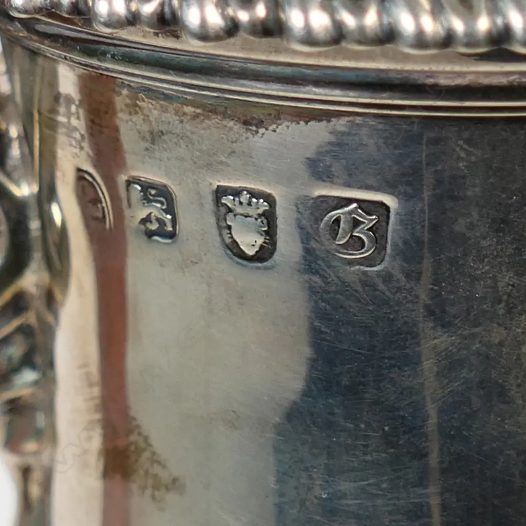 A George III silver hot water pot, Image 1++