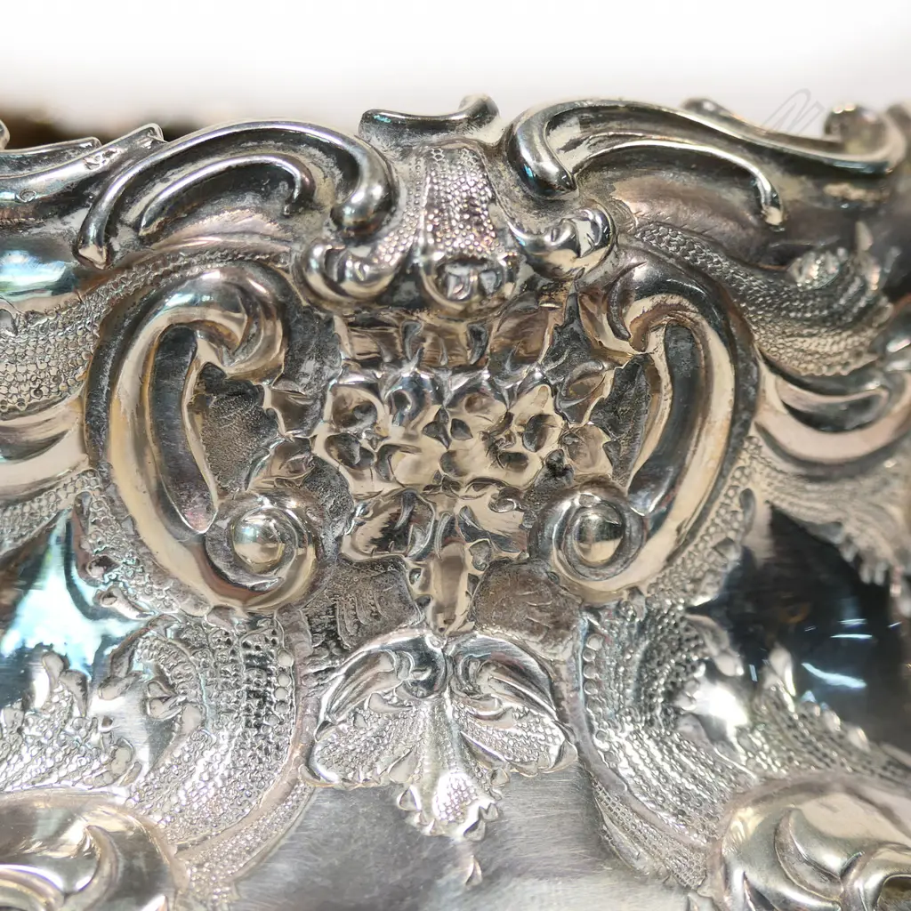 Four piece sterling silver tea service, Image 1++