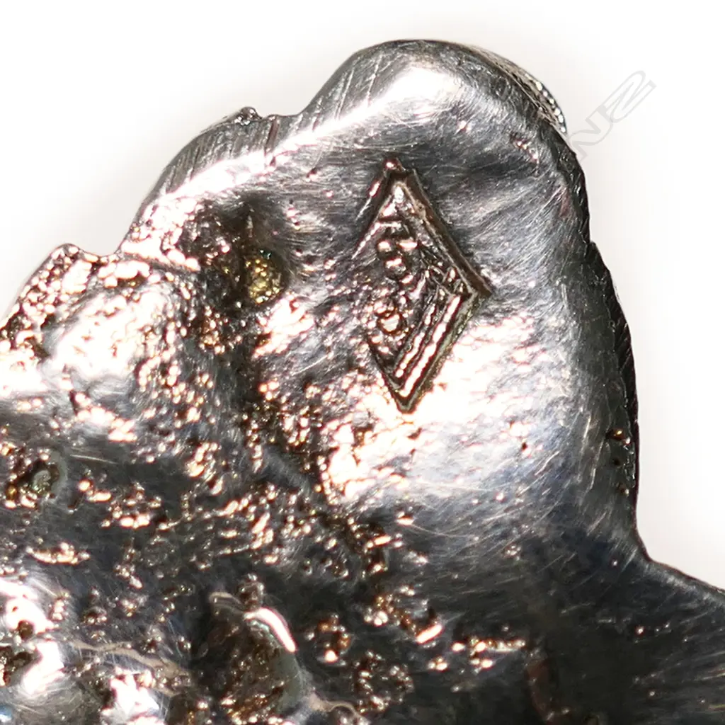 CONTINENTAL SILVER PLATE SCALLOPED RIM DISH 1000gm L.500mm Image 1++