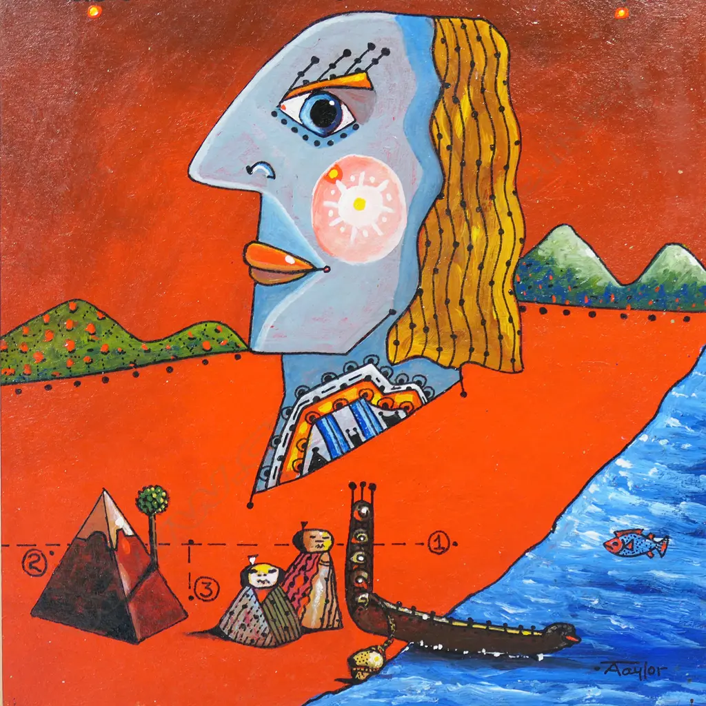 Alan Taylor (NZ 1933-2016) 'Captain Cook', Image 1++