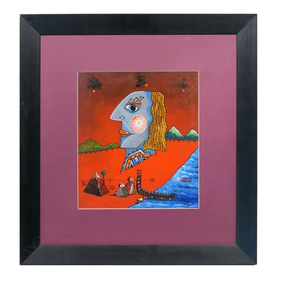 Alan Taylor (NZ 1933-2016) 'Captain Cook',