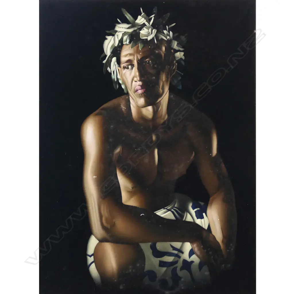 Charles C McPhee 'Bora Bora Canoeist', Image 1++