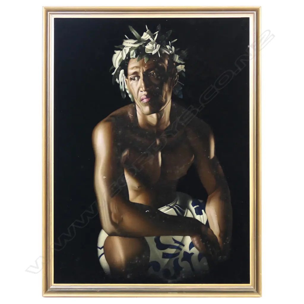 Charles C McPhee 'Bora Bora Canoeist', Image 1++