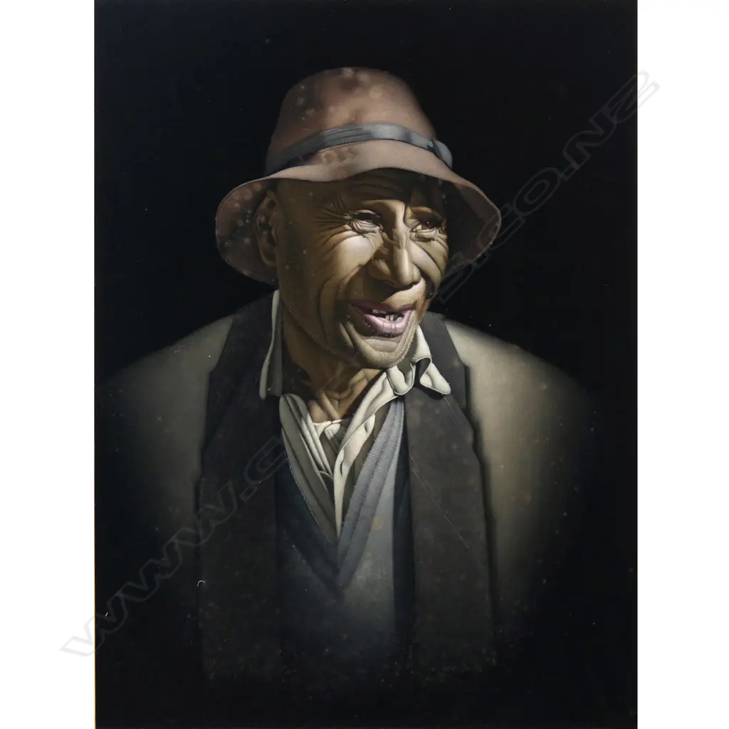 Charles C McPhee (AUS 1910-2012) 'A Māori Joke', Image 1++