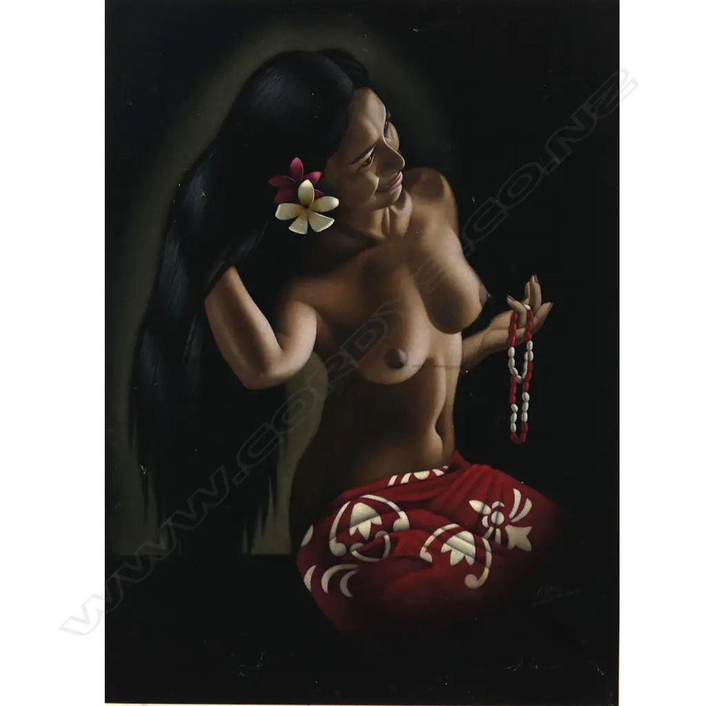 Charles C McPhee (AUS 1910-2012) 'Mon Desire de Tahiti', Image 1++