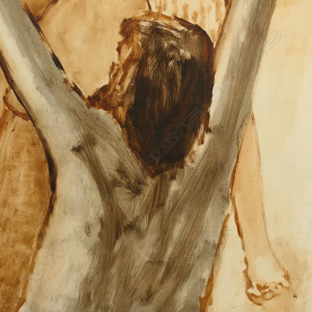 Frank Davis (1934-1983) Te Kooti Inspires His Warriors, Image 1++