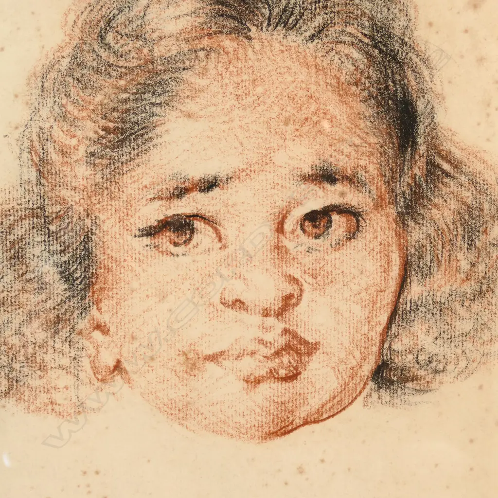 Harry Linley Richardson, R.B.A. (1878-1947), portrait of a Māori girl, Image 1++