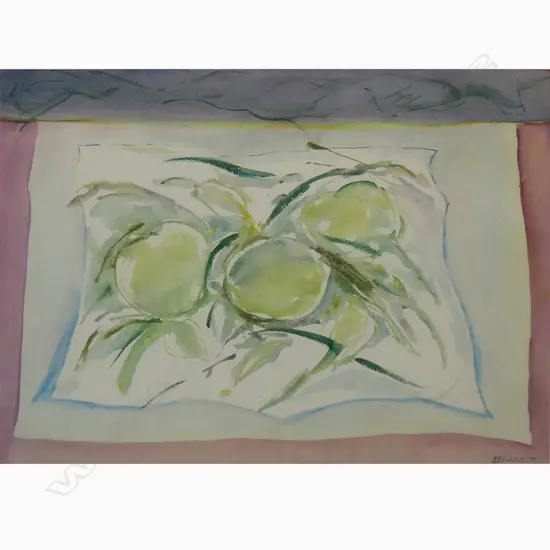 Gretchen Albrecht (NZ 1943-) Still life,