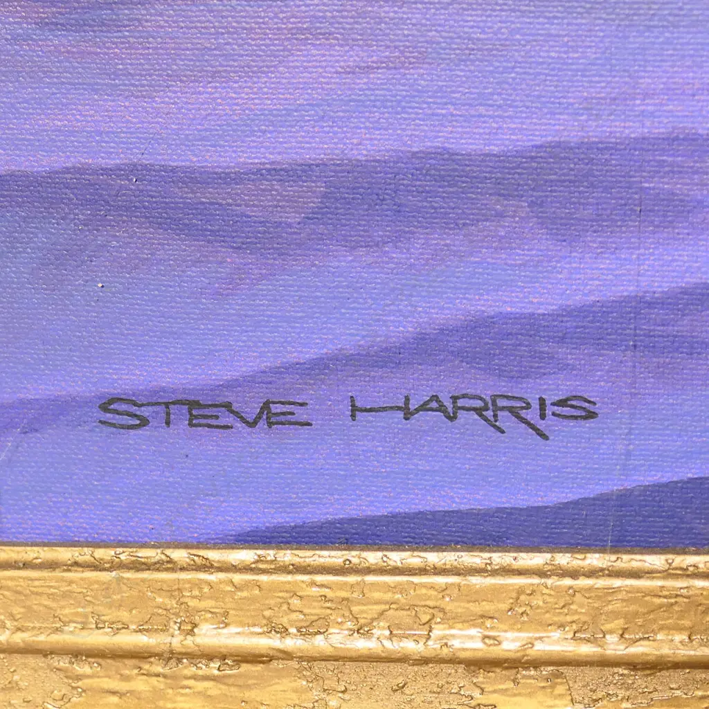Steve Harris (b.1953) Sloop at Sunset 2011, Image 1++