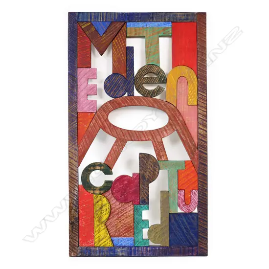 Barry Lett (NZ 1940-2017) 'Mt Eden Captured',