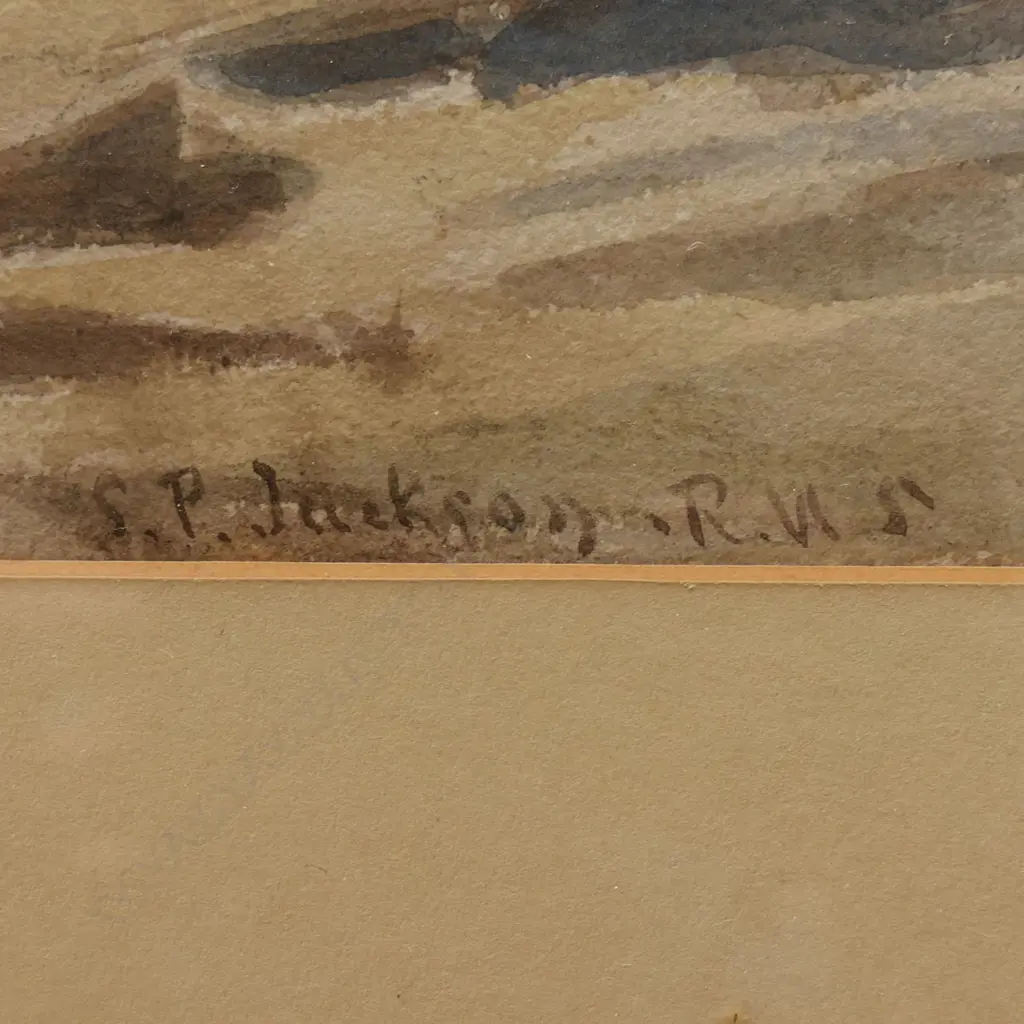 Samuel Phillips Jackson (UK 1830-1904), Coastal Scene, Image 1++