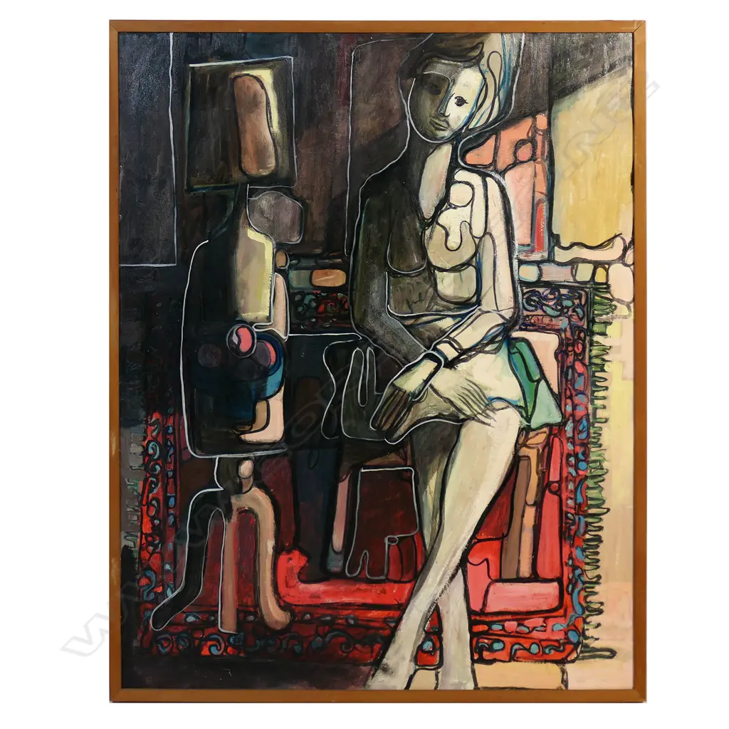 Herbert Cresswell (Herb) Foley (UK/NZ 1935-) Abstract figure, Image 1++