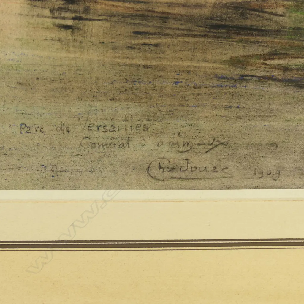 Charles Jouas (France 1866-1942),'Le Parc de Versailles', Image 1++