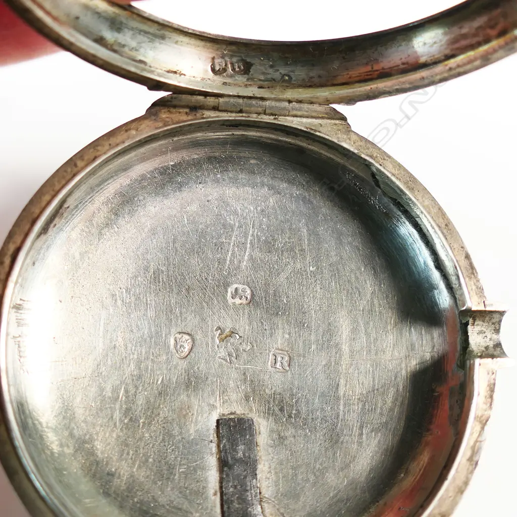 A George III pair case silver pocket watch, Image 1++