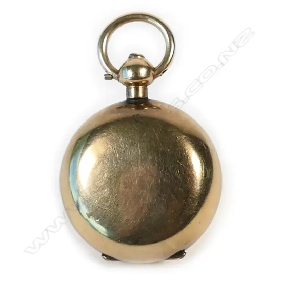 An Edwardian rolled gold sovereign case,