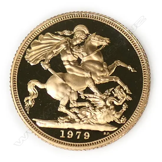 An Elizabeth II full gold sovereign,