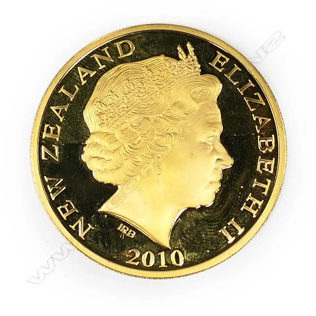 A gold (0.999) NZ 1oz ten-dollar coin, Image 1++
