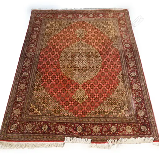 A quality finely knotted Persian rug,