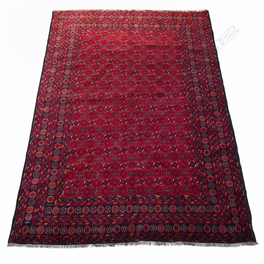 A fine Bashiri hand knotted carpet, Image 1++