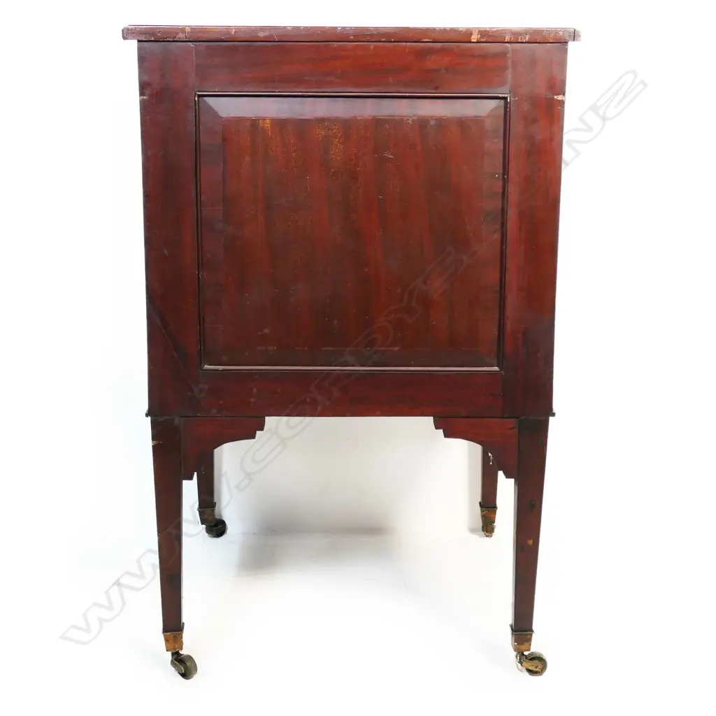 An Edwardian ladies cylinder writing desk, Image 1++