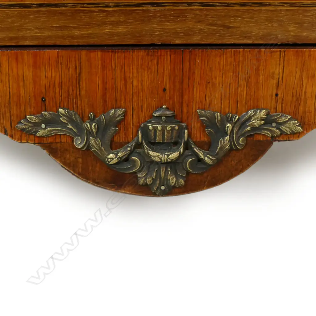 A c.1900 French three door breakfront glazed display bookcase, Image 1++