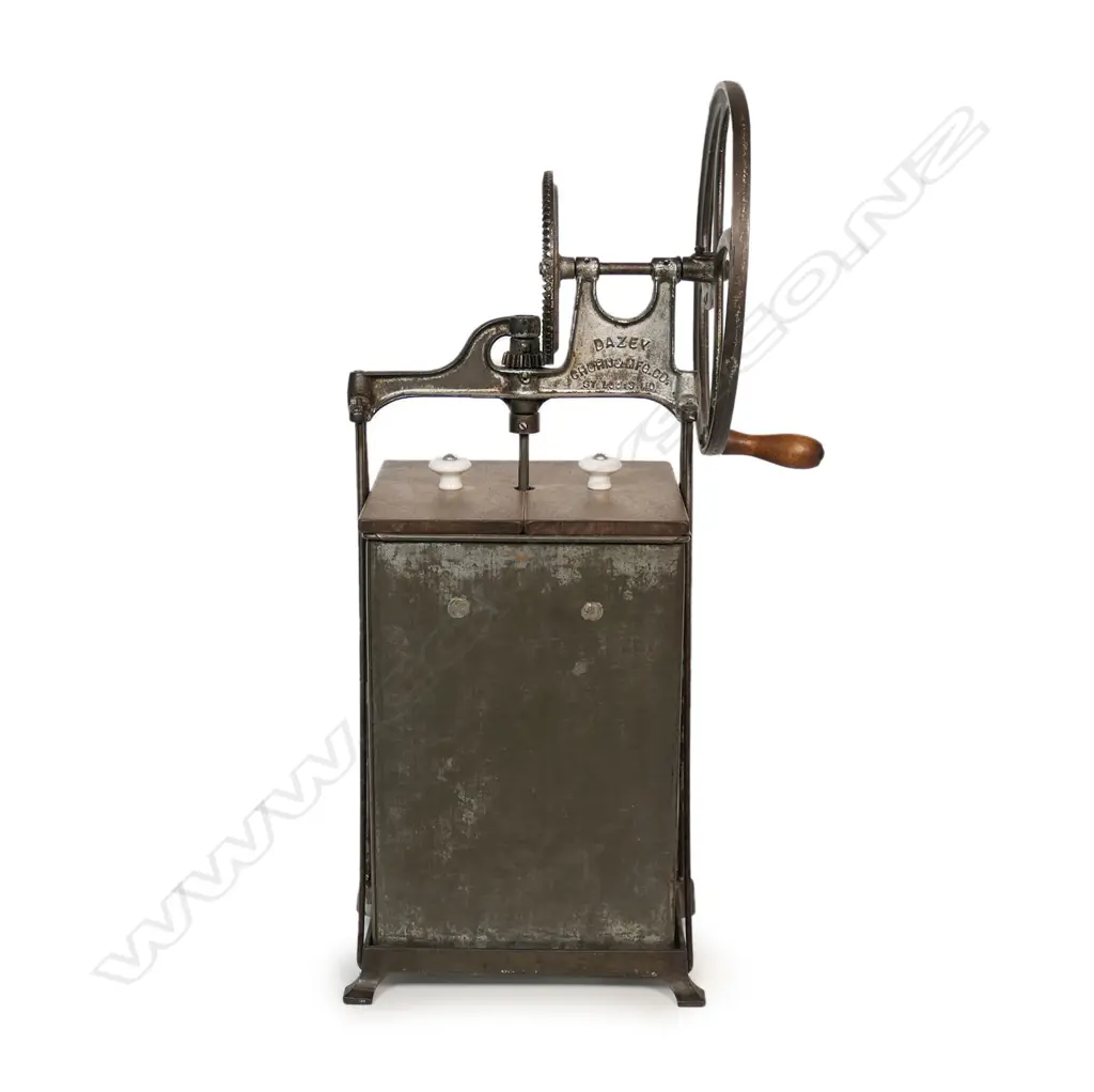 A 1917 Dazey Churn & Mfg Co. St. Louis Dazey 'Floor Standing' churn, Image 1++