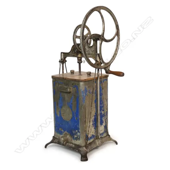 A late 19thC Dazey churn,