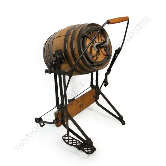 An 1889 Beatty Bros. Ltd. Winnipeg butter churn,