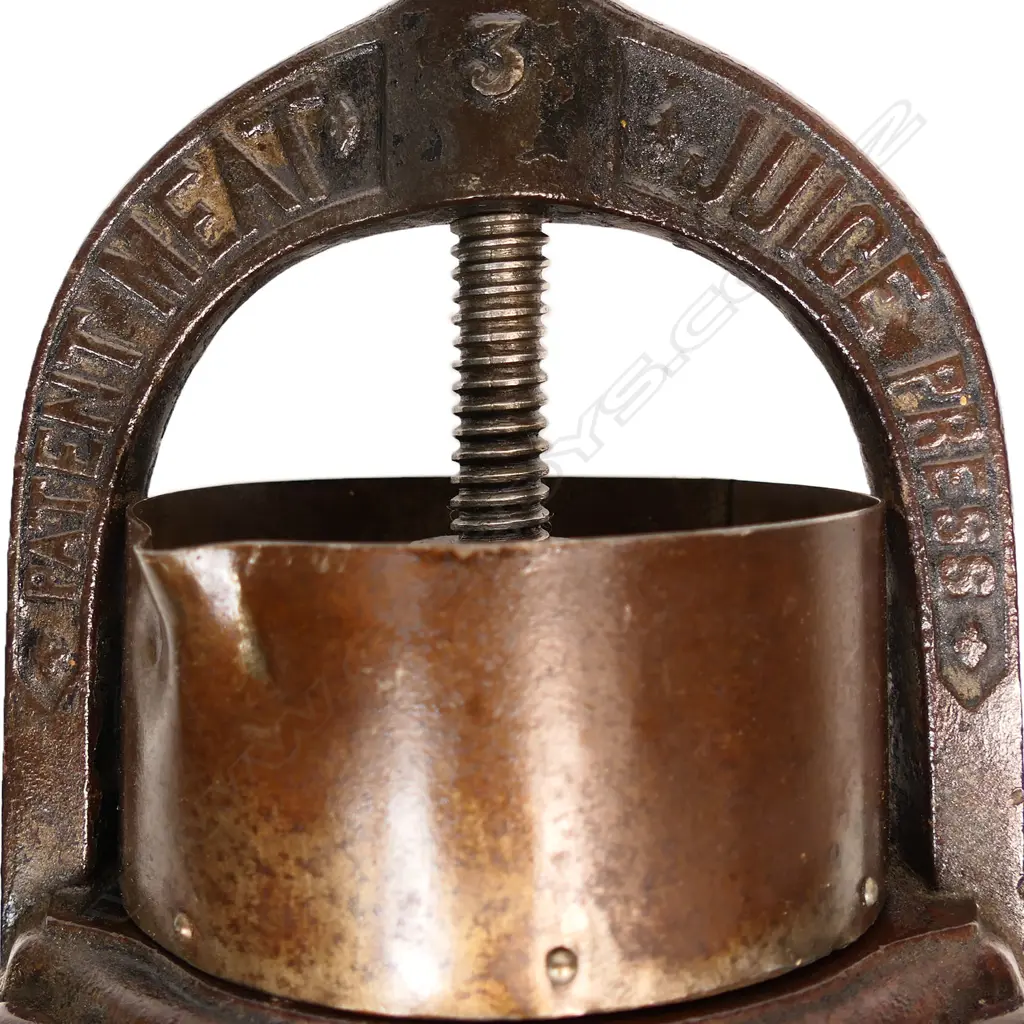 c.1870 H.F Osbourne counter-top meat press, Image 1++