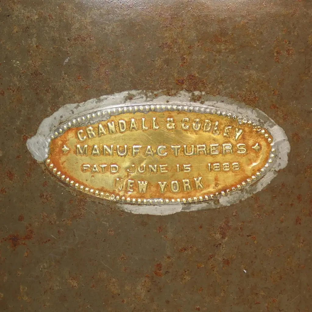 A 19thC American Crandall & Godley candy mixing and beating tank Image 1++