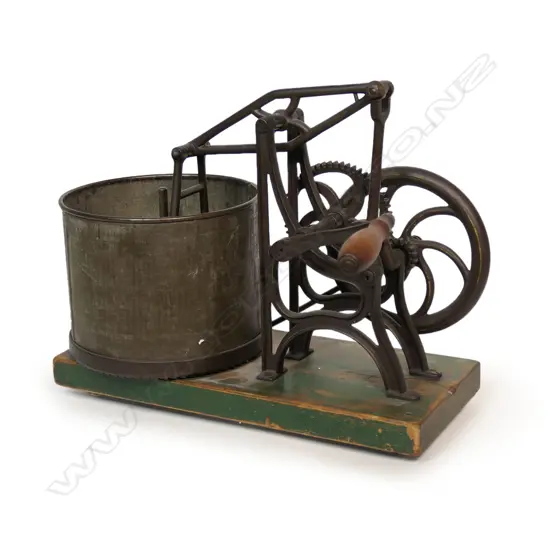 A c.1865 Standard Starrett American meat chopper,