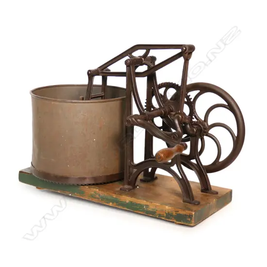 A c.1865 Standard Starrett American meat chopper,