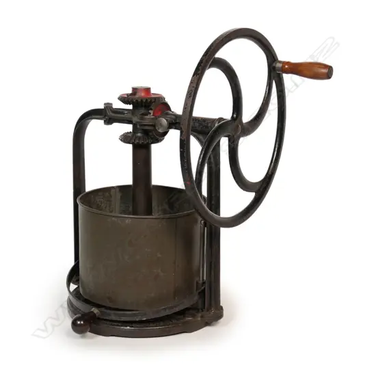 A c.1875 Millers Falls Co. meat chopper,