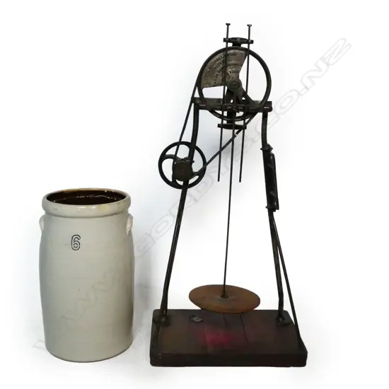 The Reliable Motorised Churn By Taylor Bros. c.1910,