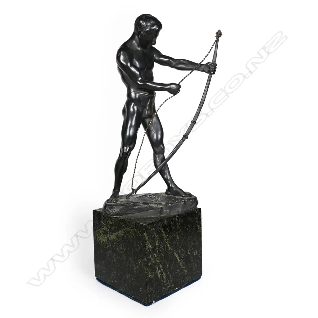 An early 1900s bronze figure, Image 1++
