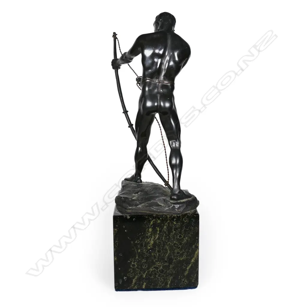 An early 1900s bronze figure, Image 1++