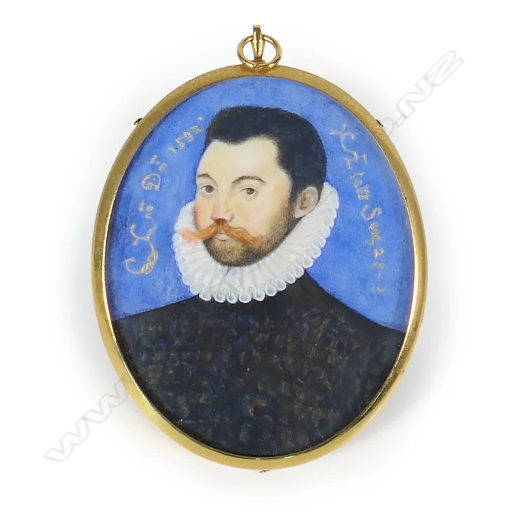 A contemporary hand painted miniature, Image 1++