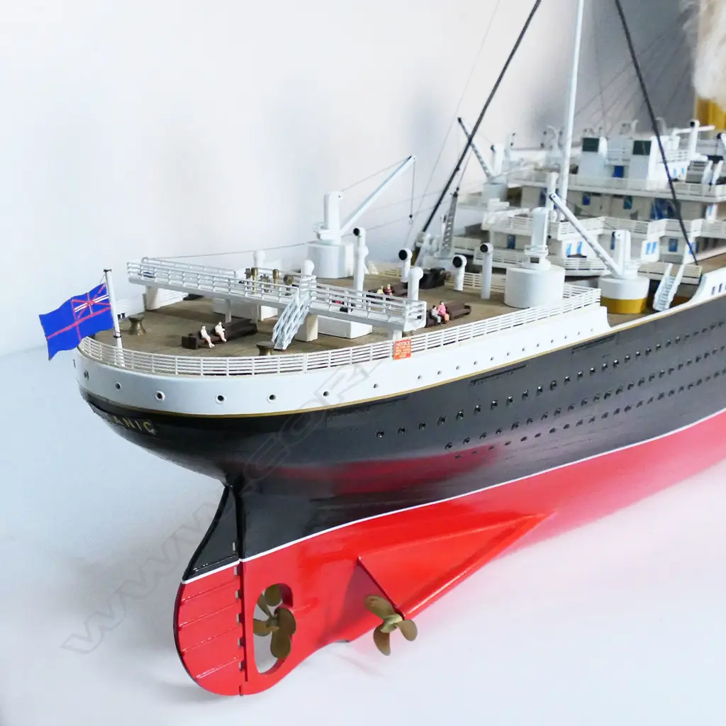 A large-scale model of R.M.S. Titanic by John Borrows, Image 1++