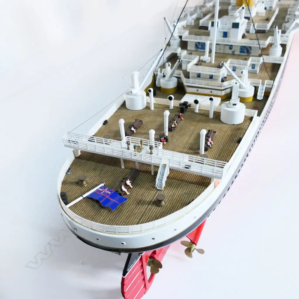 A large-scale model of R.M.S. Titanic by John Borrows, Image 1++