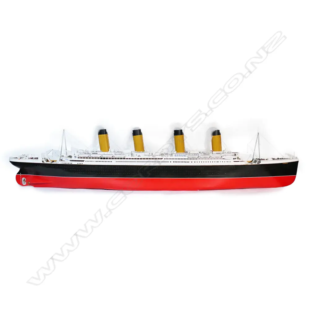A large-scale model of R.M.S. Titanic by John Borrows, Image 1++