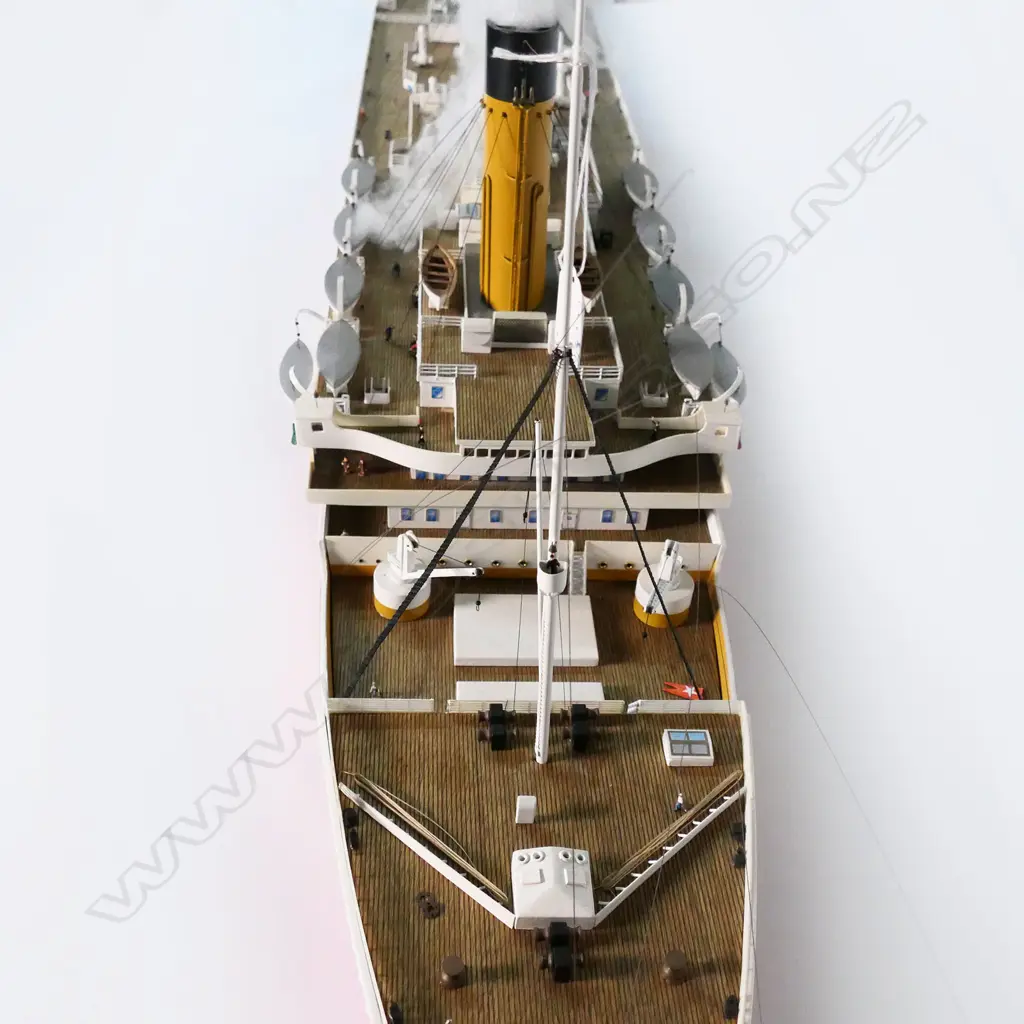 A large-scale model of R.M.S. Titanic by John Borrows, Image 1++