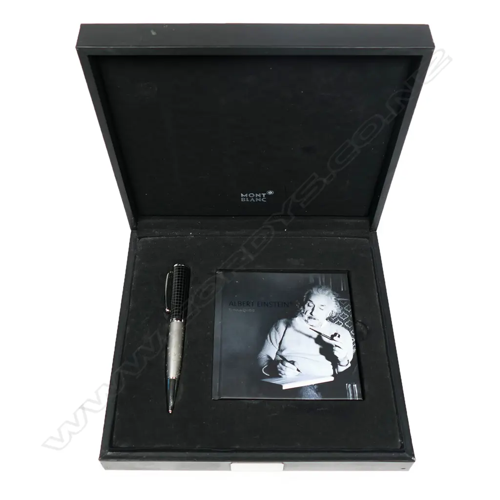 Montblanc limited edition 2012 Montblanc Albert Einstein roller ball boxed pen, Image 1++
