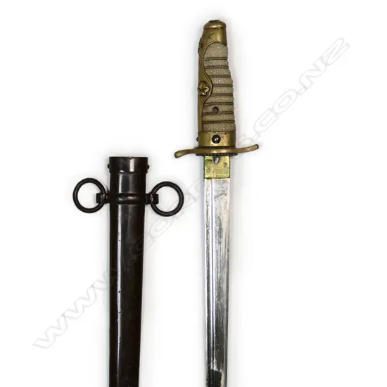A Japanese WWII naval dagger,