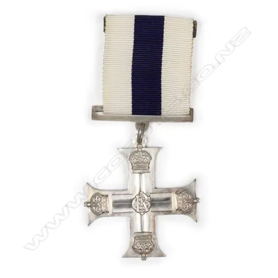 A boxed Military Cross,