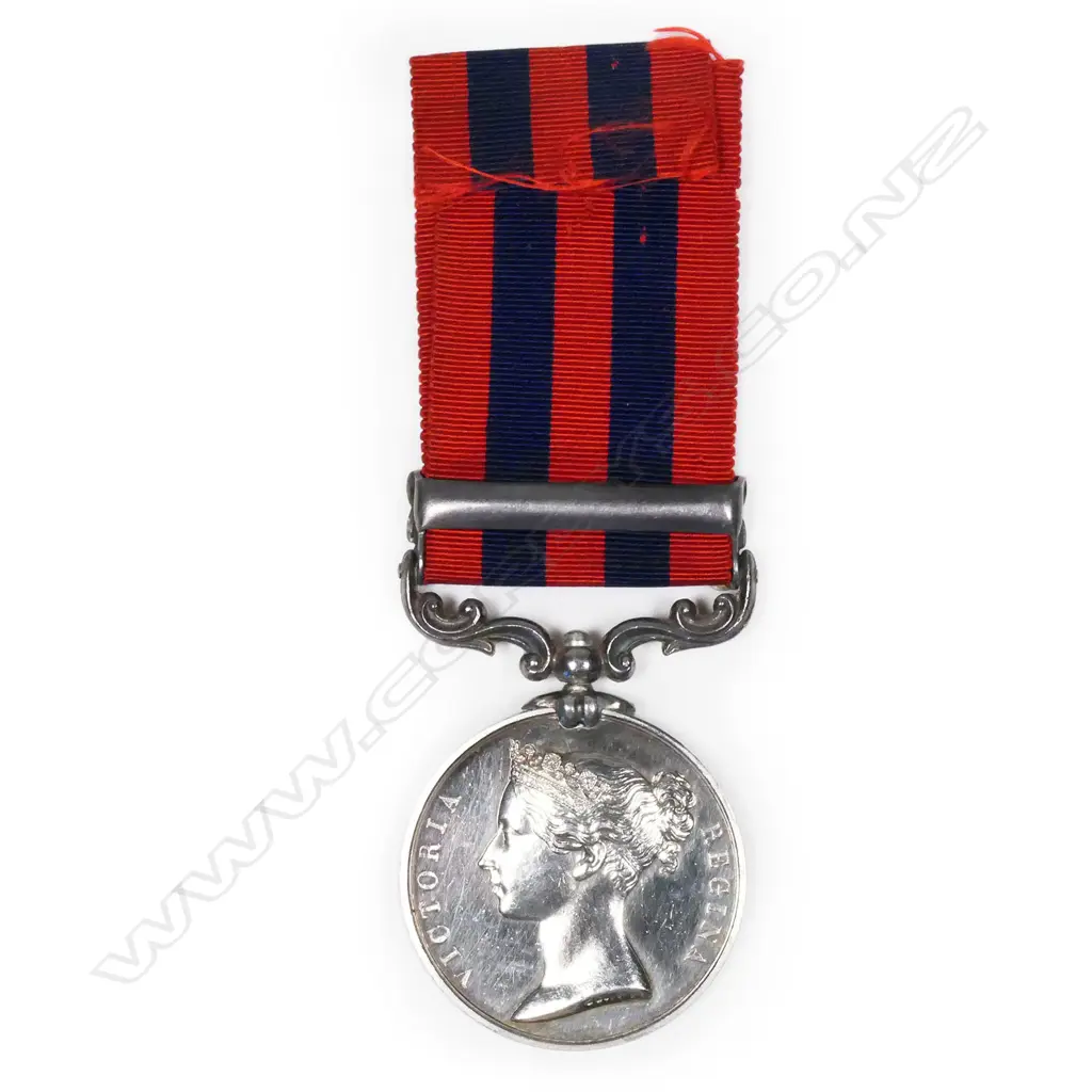 A silver India General Service medal, Image 1++